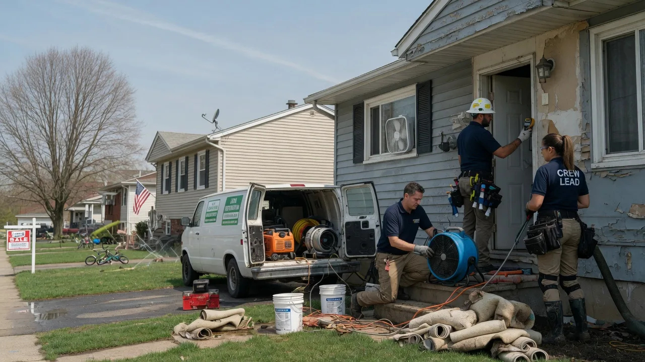 Flood Cleanup in New Haven, OH near me