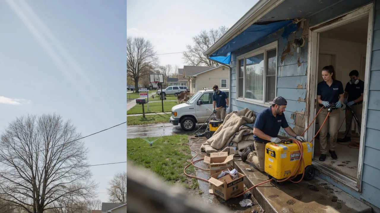 Basement Flood Cleanup in New Haven, OH near me